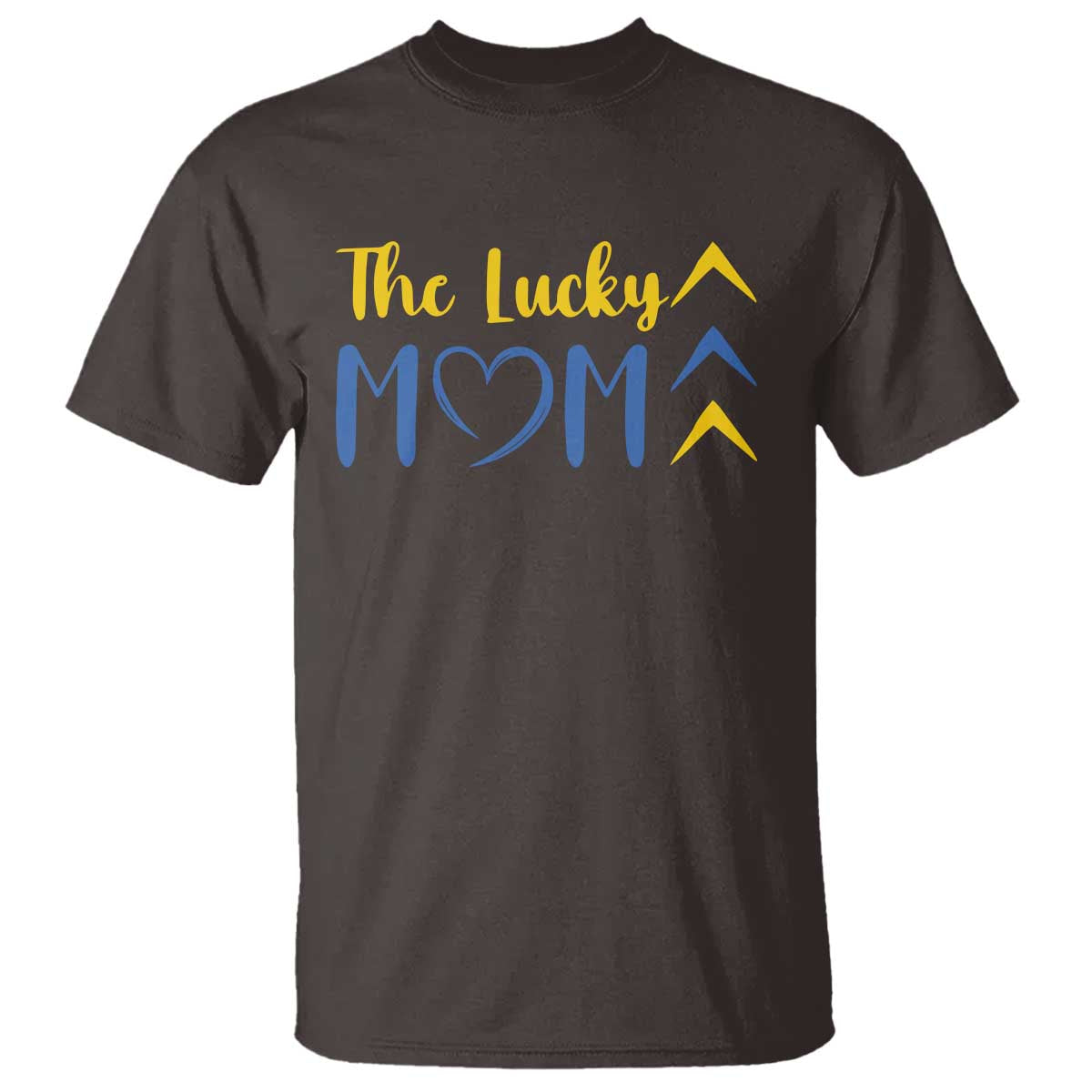 Down Syndrome Mom T Shirt Three Arrows The Lucky Mama T21 321
