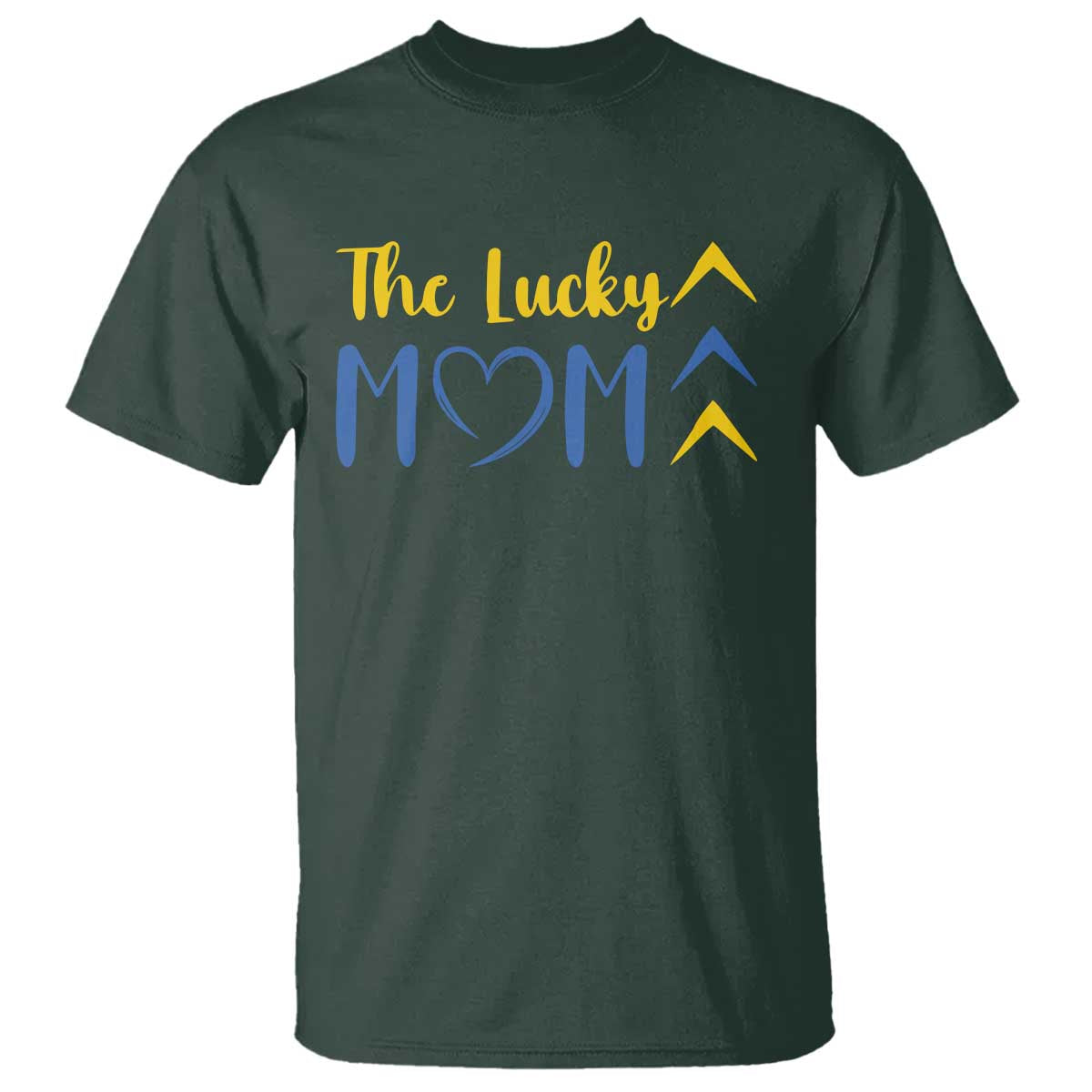 Down Syndrome Mom T Shirt Three Arrows The Lucky Mama T21 321