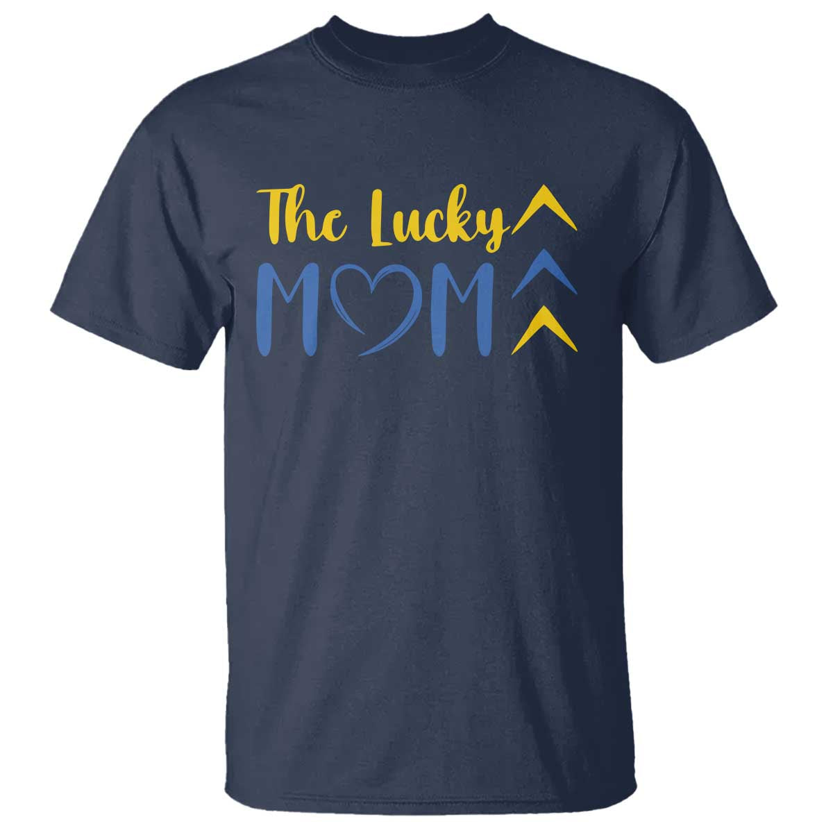 Down Syndrome Mom T Shirt Three Arrows The Lucky Mama T21 321