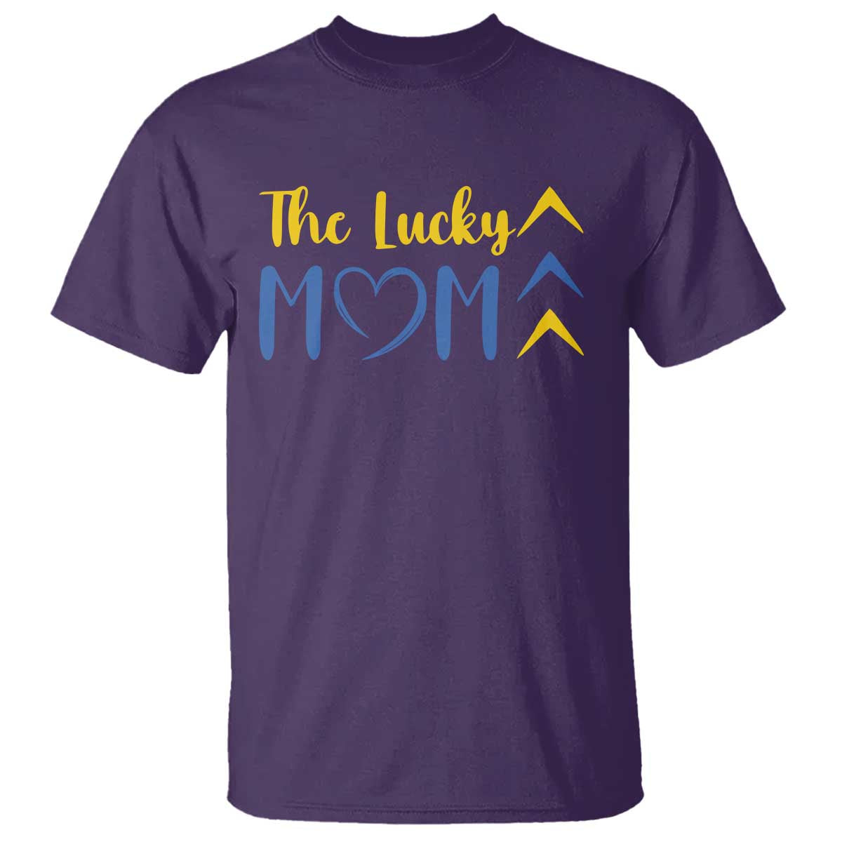 Down Syndrome Mom T Shirt Three Arrows The Lucky Mama T21 321