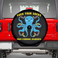 World Down Syndrome Day Spare Tire Cover Octopus Rock Your Sock Support 321