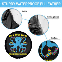World Down Syndrome Day Spare Tire Cover Octopus Rock Your Sock Support 321