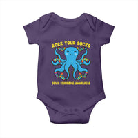 World Down Syndrome Day Baby Onesie Octopus Rock Your Sock Support 321