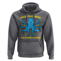 World Down Syndrome Day Hoodie Octopus Rock Your Sock Support 321