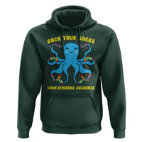 World Down Syndrome Day Hoodie Octopus Rock Your Sock Support 321