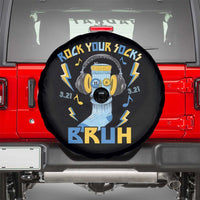 World Down Syndrome Day Spare Tire Cover Rock Your Sock Bruh Support 321