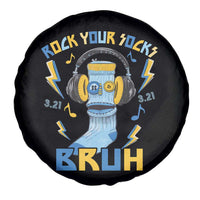 World Down Syndrome Day Spare Tire Cover Rock Your Sock Bruh Support 321