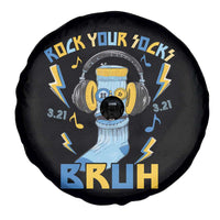 World Down Syndrome Day Spare Tire Cover Rock Your Sock Bruh Support 321