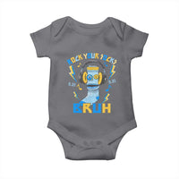 World Down Syndrome Day Baby Onesie Rock Your Sock Bruh Support 321