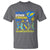 World Down Syndrome Day T Shirt Blue Yellow Ribbon Down Right Perfect Awareness Support