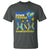 World Down Syndrome Day T Shirt Blue Yellow Ribbon Down Right Perfect Awareness Support