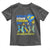 World Down Syndrome Day Toddler T Shirt Blue Yellow Ribbon Down Right Perfect Awareness Support