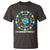World Down Syndrome Day T Shirt 321 Awareness Support Blue Yellow Ribbon Down Right Perfect