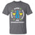 World Down Syndrome Day T Shirt 321 Awareness Support Blue Yellow Ribbon