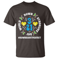 World Down Syndrome Day T Shirt 321 Awareness Support Blue Yellow Ribbon