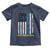 World Down Syndrome Day Toddler T Shirt Blue Yellow Ribbon American Flag 321