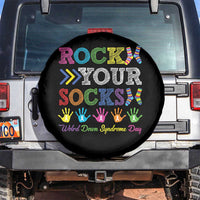 World Down Syndrome Day Spare Tire Cover Rock Your Socks Awareness Support 321