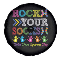 World Down Syndrome Day Spare Tire Cover Rock Your Socks Awareness Support 321