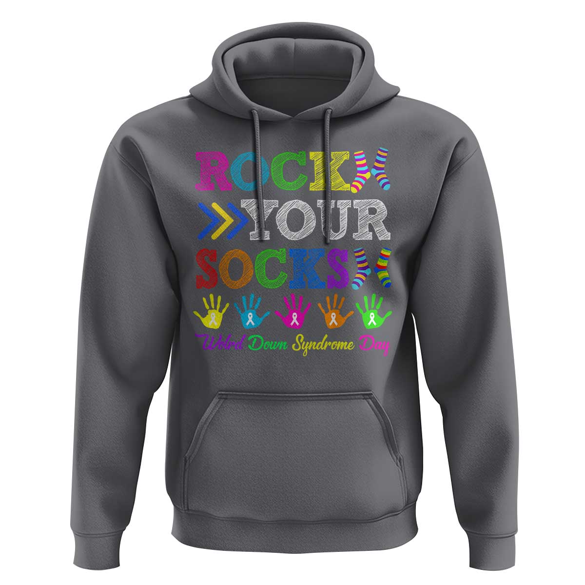 World Down Syndrome Day Hoodie Rock Your Socks Awareness Support 321
