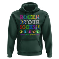 World Down Syndrome Day Hoodie Rock Your Socks Awareness Support 321