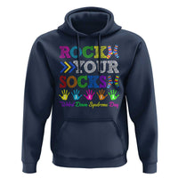 World Down Syndrome Day Hoodie Rock Your Socks Awareness Support 321