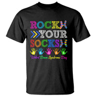 World Down Syndrome Day T Shirt Rock Your Socks Awareness Support 321