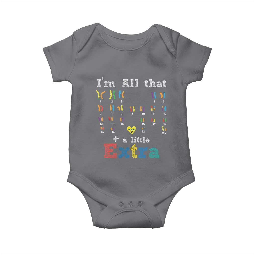 World Down Syndrome Day Baby Onesie 321 Awareness Support All That Little Extra T21