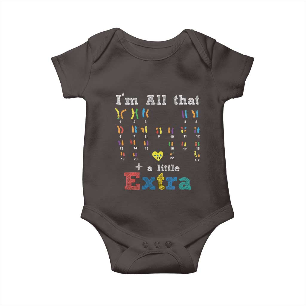 World Down Syndrome Day Baby Onesie 321 Awareness Support All That Little Extra T21