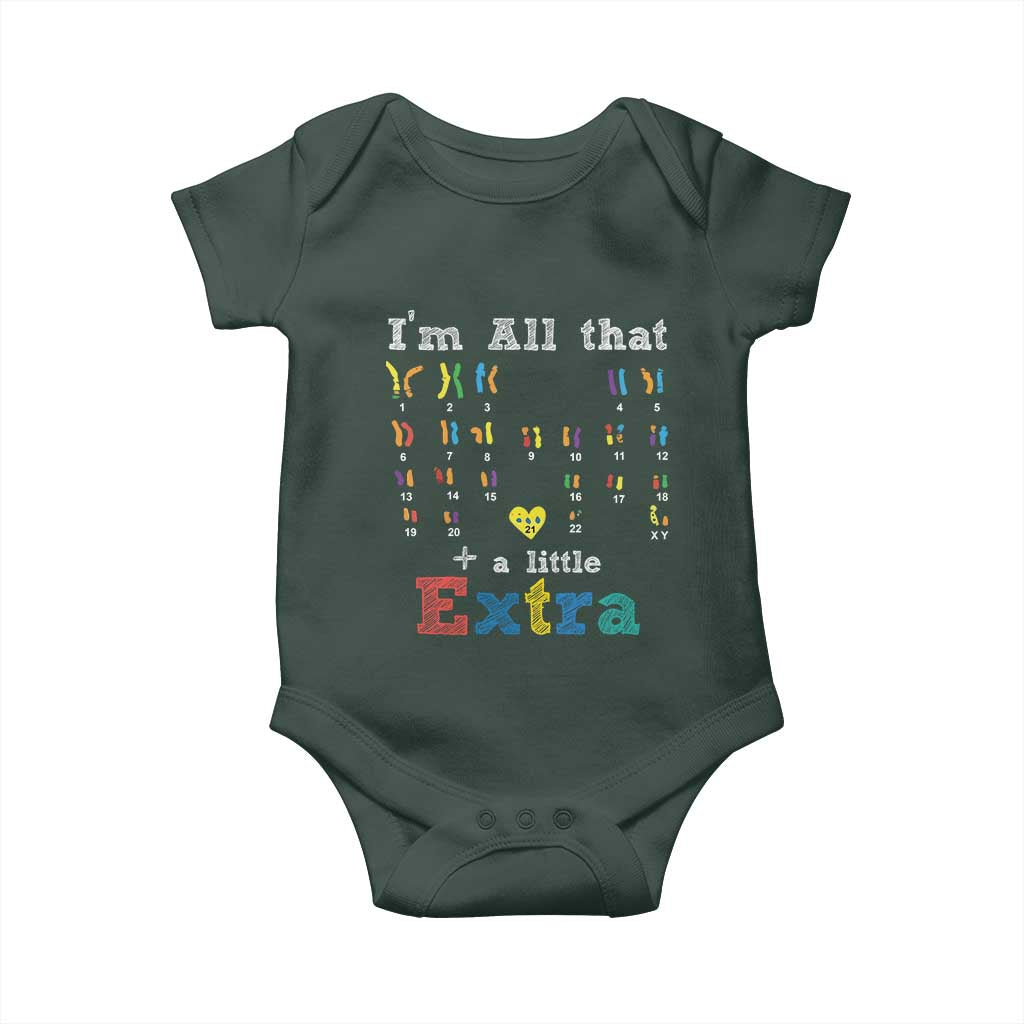World Down Syndrome Day Baby Onesie 321 Awareness Support All That Little Extra T21