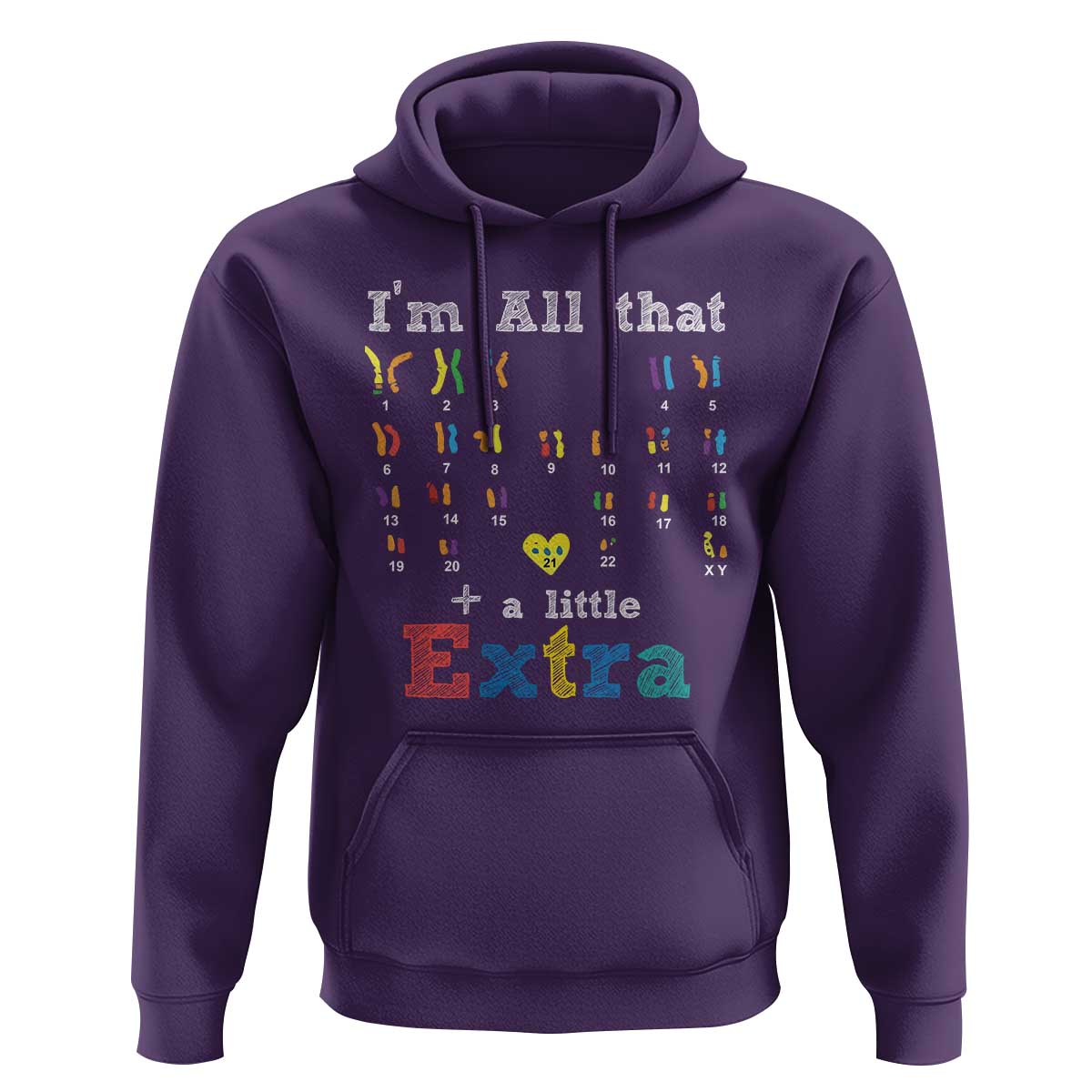 World Down Syndrome Day Hoodie 321 Awareness Support All That Little Extra T21