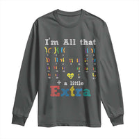 World Down Syndrome Day Long Sleeve Shirt 321 Awareness Support All That Little Extra T21