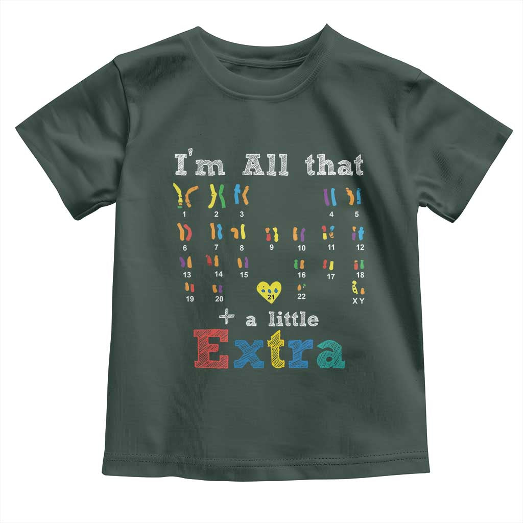 World Down Syndrome Day Toddler T Shirt 321 Awareness Support All That Little Extra T21