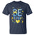 World Down Syndrome Day T Shirt Awareness Support Blue Yellow Ribbon Be Nice Kind