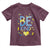 World Down Syndrome Day Toddler T Shirt Awareness Support Blue Yellow Ribbon Be Nice Kind