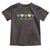 Down Syndrome Awareness Toddler T Shirt Blue Yellow Ribbon Be Kind