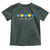 Down Syndrome Awareness Toddler T Shirt Blue Yellow Ribbon Be Kind