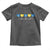 Down Syndrome Awareness Toddler T Shirt Blue Yellow Ribbon Be Kind