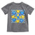 World Down Syndrome Day Toddler T Shirt Blue Yellow Ribbon Retro Heart Love
