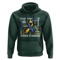 Down Syndrome Awareness Hoodie Rock Your Socks Different Not Less