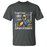 Down Syndrome Awareness T Shirt Rock Your Socks Different Not Less