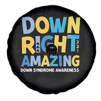 World Down Syndrome Day Spare Tire Cover 321 Awareness Support Down Right Amazing Three Arrows