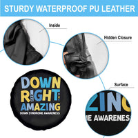 World Down Syndrome Day Spare Tire Cover 321 Awareness Support Down Right Amazing Three Arrows