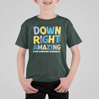 World Down Syndrome Day T Shirt For Kid 321 Awareness Support Down Right Amazing Three Arrows