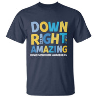 World Down Syndrome Day T Shirt 321 Awareness Support Down Right Amazing Three Arrows