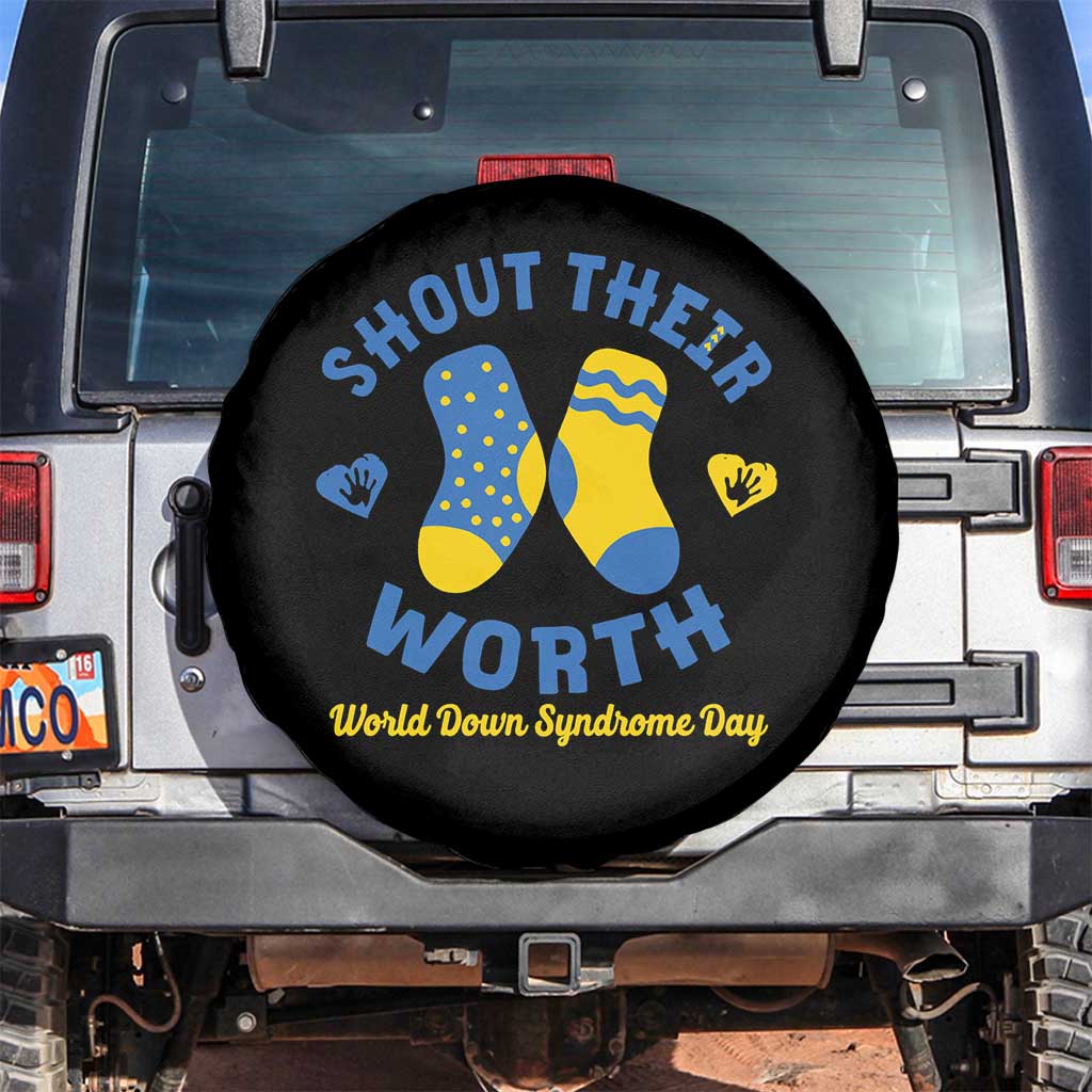 World Down Syndrome Day Spare Tire Cover 321 Awareness Support Shout Their Worth
