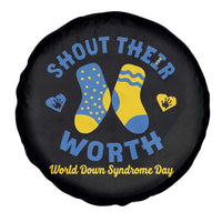 World Down Syndrome Day Spare Tire Cover 321 Awareness Support Shout Their Worth