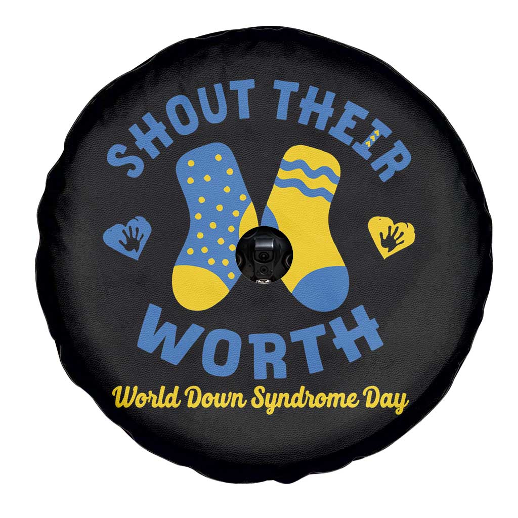World Down Syndrome Day Spare Tire Cover 321 Awareness Support Shout Their Worth
