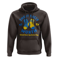 World Down Syndrome Day Hoodie 321 Awareness Support Shout Their Worth