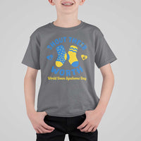 World Down Syndrome Day T Shirt For Kid 321 Awareness Support Shout Their Worth