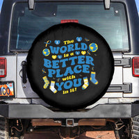 World Down Syndrome Day Spare Tire Cover 321 Awareness Support The World Is Better With You